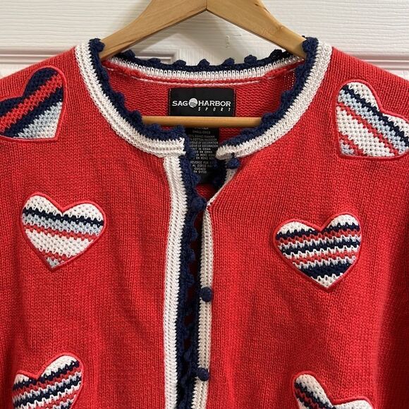 Heart Cardigan Small - Picture 4 of 5